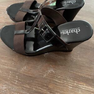 Charles David Strapped Sandals  Size 6